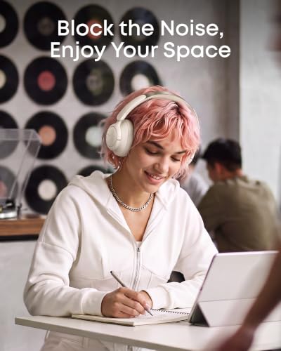 Image of Soundcore by Anker Q31i, Adaptive ANC Over-Ear Headphones, 50H ANC Playtime