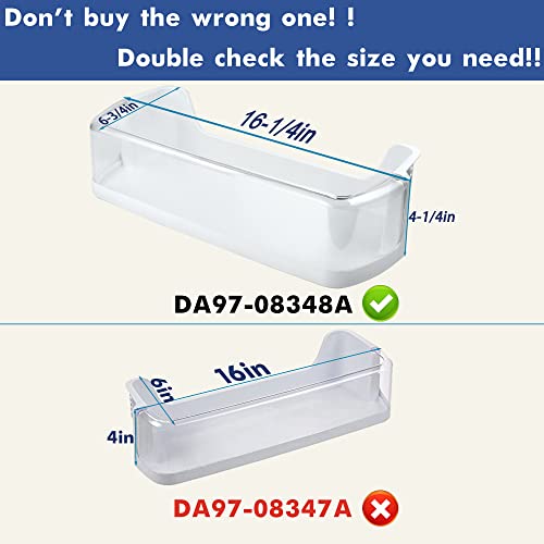DA97-08348A Door Shelf, Compatible with Samsung Refrigerator RS265TDRS, RS25H5111SR, Refrigerator ππ’π π‘π Door Basket Bin Guard Assembly, Part number : DA63-05215A.β¦