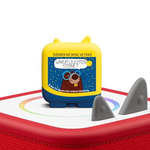 Tonies Clever Tonie BiBiBiber – Warum leuchten Sterne? für die Toniebox,...