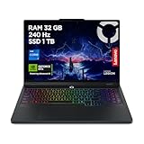 Lenovo Legion Pro 5i Gaming Laptop | i7-14650HX, RTX 5060 8GB, 32GB RAM, 1TB SSD, 16" WQXGA (2560x1600) 165Hz, 24-Zone RGB Backlit, English (UK) Keyboard | Windows 11 Home, Eclipse Black