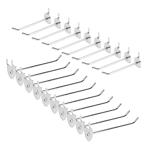 GLEAVI 20pcs Iron Storage Hooks Heart Apple Shape Multi-Purpose for Mall Supermarket Home Jewelry Shop