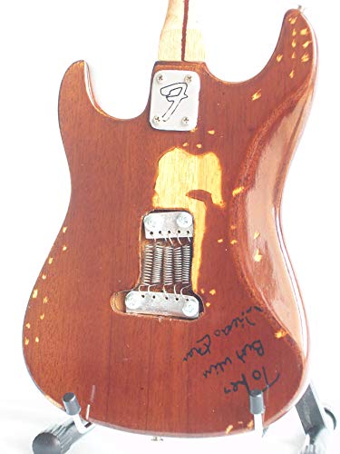 Stevie Ray Vaughan Mini guitare miniature SRV Lenny Gift Axe Heaven - Les Beatles, Paul McCartney, John Lennon, RIngo Starr, George Harrison Stevie Ray Vaughan Mini guitare miniature SRV Lenny Gift Axe Heaven – Image 8
