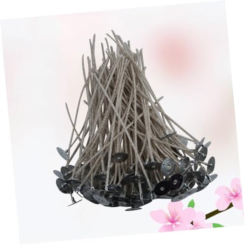 100 mechas para velas con base y fijación fácil miniatura 5