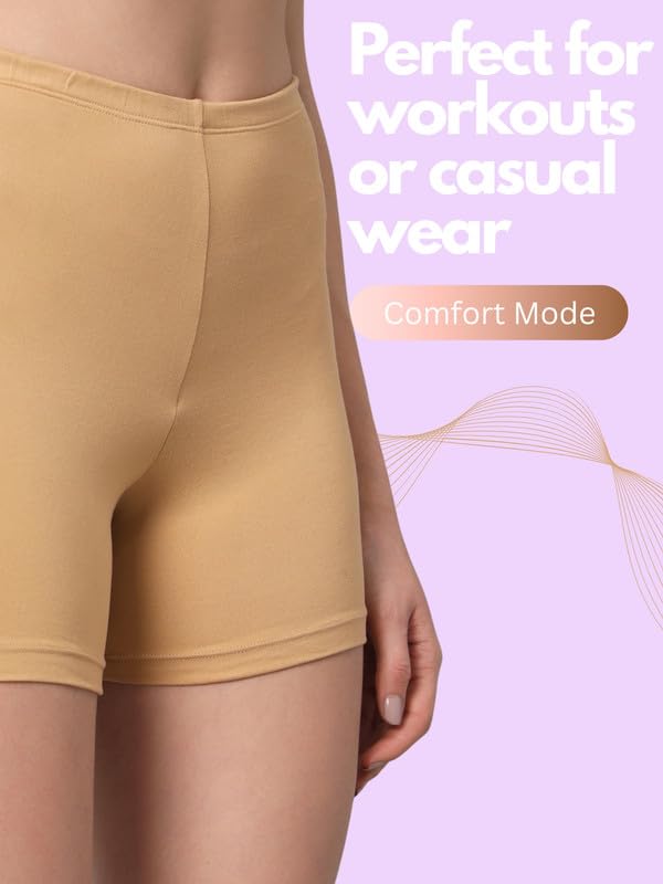 Image of Women's Workout Yoga Athletic Running Dance Gym Shorts High Waist Cheerleader Volleyball Short Pants Skin