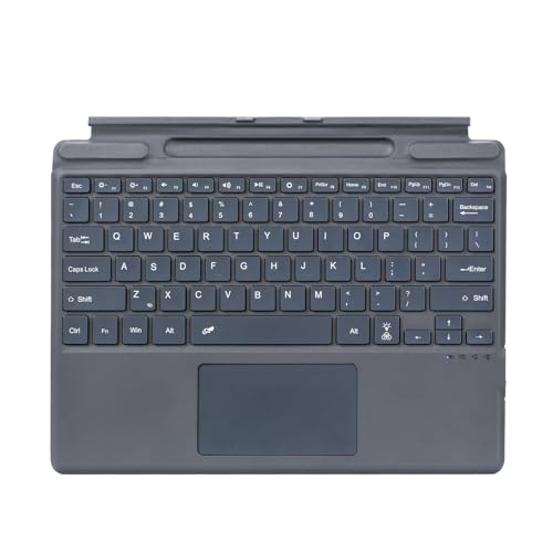 Clavier Surface Pro 9 8 X rétroéclairé HUIOP compact batterie longue durée pour tablette
