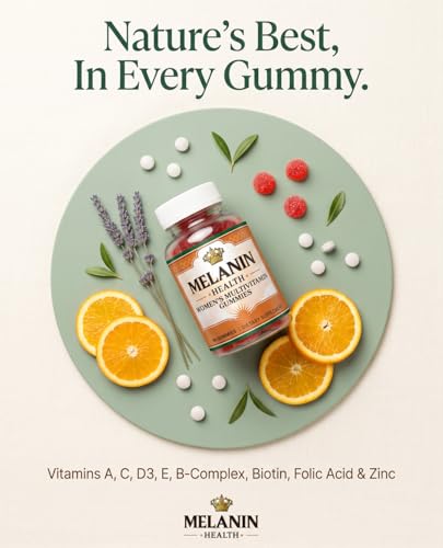 Melanin Health Women's Multivitamin Gummies
