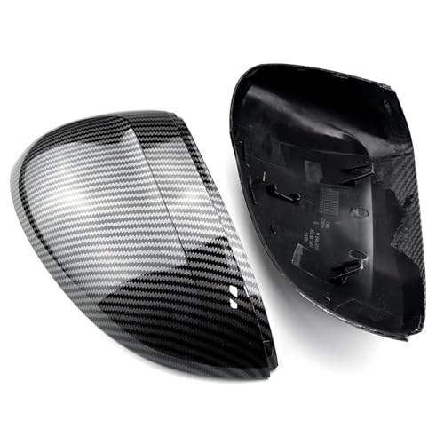 Couvercle de boîtier de rétroviseur VW Passat B8 coque noir carbone