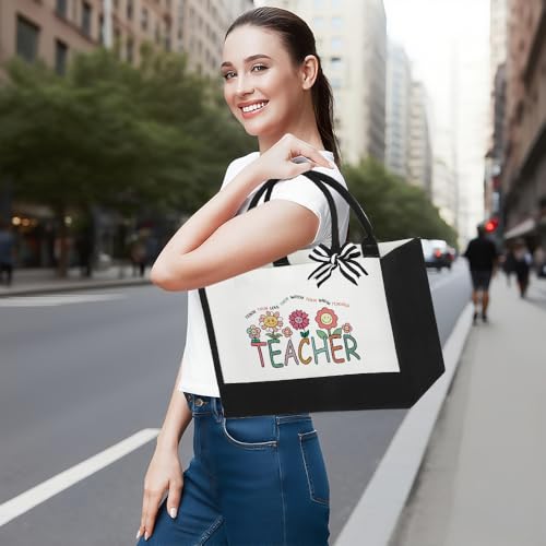 Bolso tote para docentes ZuEiiDop para mujeres miniatura 3