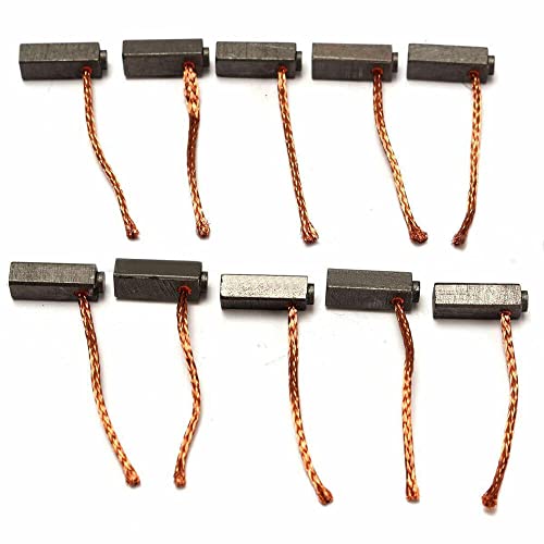 10PCS Carbon Brushes Motor Brush Fit for Generic Electric Replacement Set 5 * 6 * 14mm