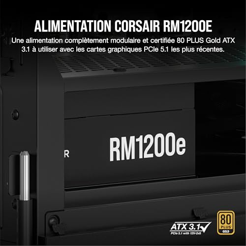 Corsair RM1200e 2025 - vue 3