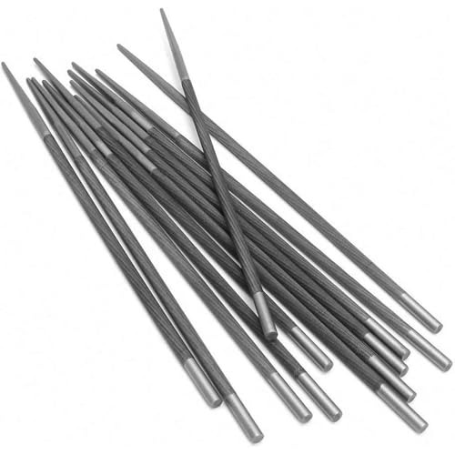 Limes d'affûtage rondes 5,2 mm à haute friction pour restaurer une chaîne de 9,5 mm