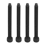 Tbest 4-teiliges Einspritzdüsenschrauben-Set 038103385A Ersatz für Cabriolet 2008 2009 1.9L & 2.0L 8V PD Motor
