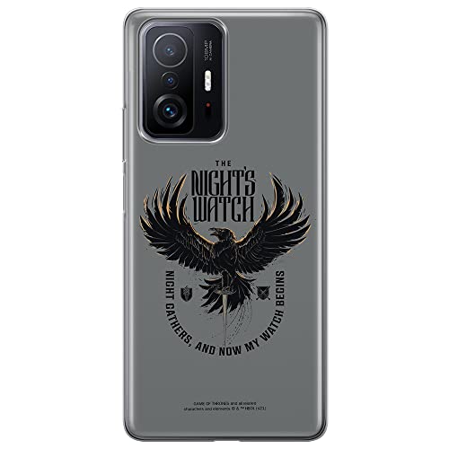 ERT GROUP mobile phone case for Xiaomi 11T 5G / 11T PRO 5G original and officially Licensed Game of Thrones pattern 003 optimally adapted to the shape of the mobile phone