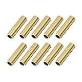 TA-VIGOR Lot de 10 tubes ronds en laiton - 8 mm de diamètre extérieur - 1 mm d'épaisseu...
