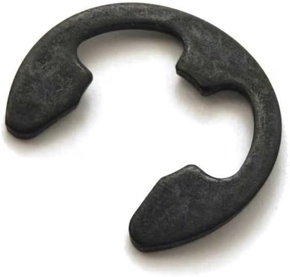 External-E E-Clip, Steel Black Phosphate Finish, 5/8 in Shaft Dia, 100 PK, Mfr: BE-62ST PA-A