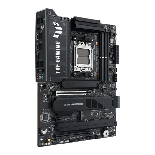 undefined TUF Gaming X870E-PLUS WIFI7 AMD X870E ATX Motherboard with 16+2+1 80A Power Stages, DDR5 Support with AEMP, PCIe 5.0 x16 with PCIe Slot Q-Release Slim, Four M.2 Slots, WiFi 7 with ASUS WiFi Q-Antenna の商品画像 7