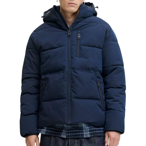 JACK & JONES Jjglobal Puffer Jacket Jnr Veste pour homme, Sky Captain, 176