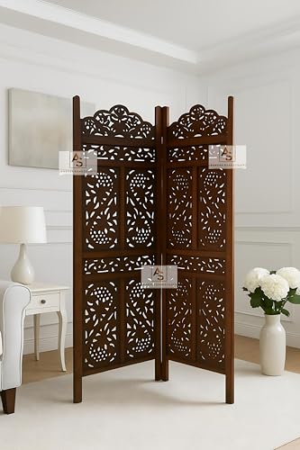 Image of Partition for Living Room,Divider,Partition Wall Divider Screen Separator, Wall Panel Divider for Hall | Bedroom |Office | Puja Room | Restaurant S Design (5 Feet -2 Panel)