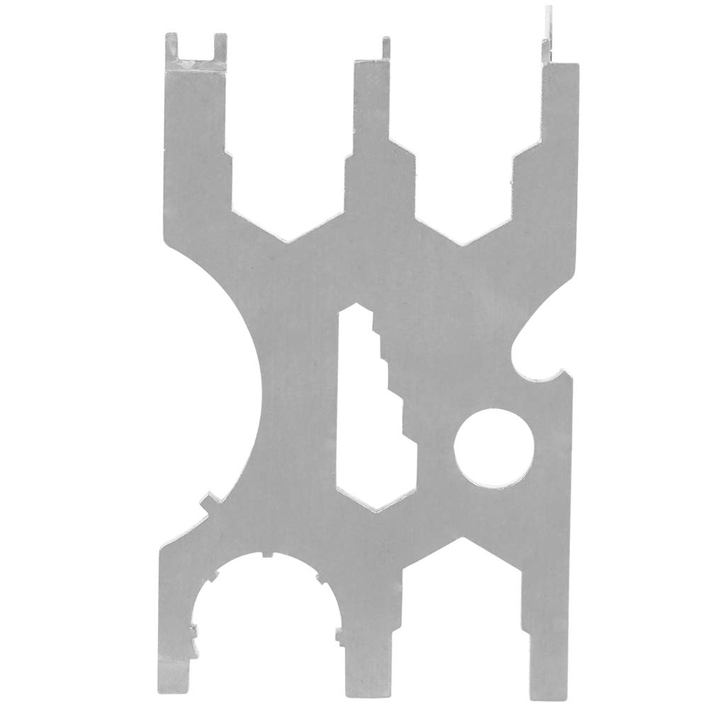 Gavigain Stainless Steel Underwater Multifunction Diving Regulator Repair Kit Credit Card Screwdriver Set Scuba Equipment