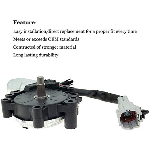 Power Window Lift Motor Front Left Driver Side For 2004-2014 Nissan Titan 2004 Nissan Pathfinder Armada 2005-2014 Nissan Armada 2004-2011 Infiniti Qx56 Replace Oe 80731-Zt01A 80731-9Fj0A #TOP3