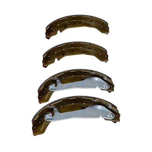 Image of Detroit Axle - Rear Brake Shoes for Chrysler Sebring Dodge Stratus | Chevy Cobalt HHR Pontiac G5 Semi-metallic Brake Shoes Replacement