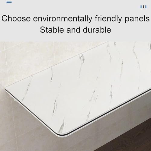Manque d'espace ? Table murale pliante en bois pour optimiser votre studio