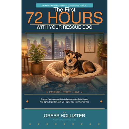 The First 72 Hours with Your Rescue Dog Audiolibro Por Greer Hollister arte de portada