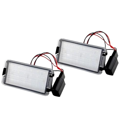 Luces LED matrícula Seat Altea 2005 2008 auto luz matrícula trasera