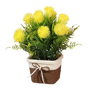 LLINthy Kunstblumen-Arrangement im Korb