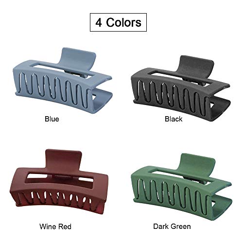 Tomshin Grampos de cabelo de plástico Grip Grampos de cabelo Grampos acessórios de cabelo para mulhe