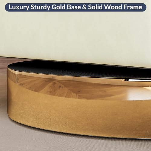 Image of BELLEZE Swivel Barrel Accent Chair Set of 2, Modern Upholstered Arm Comfy Velvet Curved Back Round Chair with Gold Base Wood Frame, 360 Degree for Living Room Bedroom Office,Ivory