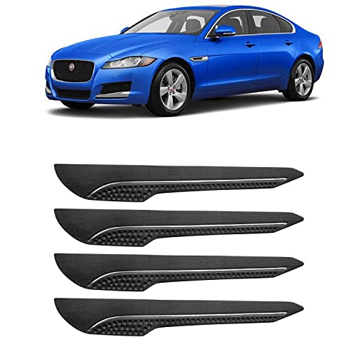 Image of AOSIS-Car Bumper Protector /Bumper Guard for Jaguar XFS with Single Chrome Stripe (4-Pcs)
