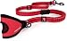 EzyDog HANDY 48 Bungee Dog Leash - The Best Hands-Free Running Leash Training Lead with Superior Control and Reflective Stitching - ZERO SHOCK Shock-Absorbing Technology (Adjustable 36” - 48”, Red)