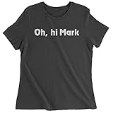 Womens Oh Hi Mark Small Black T-Shirt