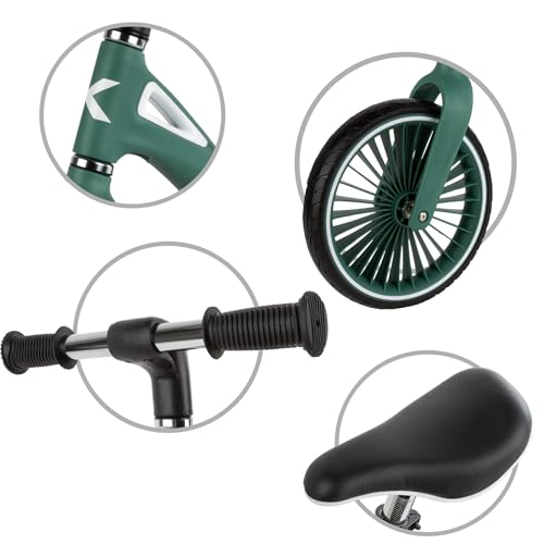 COIL Fahrrad-Laufrad, Lauflernrad, Kinderlaufrad, Rutscher, Balance Bike, Nylonrahmen, Polyurethan-Reifen, Einzigartige Felge, Gewicht 30 kg – Bild 5