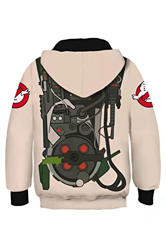 Anime Kids Hoodie Ghoul Hunter Cosplay Sweatshirt 3D Printed Zip Up Halloween Costume Jackets Coat2