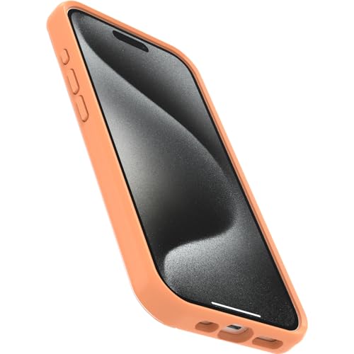 OtterBox iPhone 15 Pro (Only) Symmetry Series Clear Case - Fungi (Orange), Snaps to MagSafe, Ultra-Sleek, Raised Edges Protect Camera & Screen - image 3