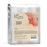 Light Mountain Henna Hair Color & Conditioner - Light Red Hair Dye for Men/Women, Organic Henna Leaf Powder and Botanicals, Chemical-Free, Semi-Permanent Hair Color, 16 Oz