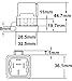 HELLA 007794301 12V 5 Pin, Mini ISO Relay with Weatherproof Cover