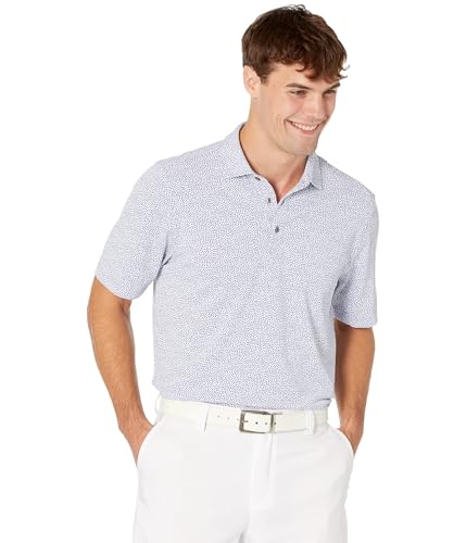 Cutter & Buck mens Short Sleeve Virtue Eco Pique Botanical