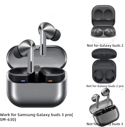 6Pairs Ear Tips for Galaxy Buds 3 Pro Eartips Earbud(2024) & Galaxy Buds 4 Pro, Silicone Replacement Eartips with Dust Shield Compatible with Samsung Galaxy Buds 3 Pro SM-R630N,Fits Charging Case by Wiki VALLEY - Image 6