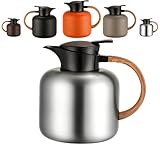 XLRPAT 70oz constant temperature tea kettle, double-wall 304 stainless steel...