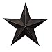 CWI Gifts Barn Star Wall Decor, 24-Inch, Antique Black