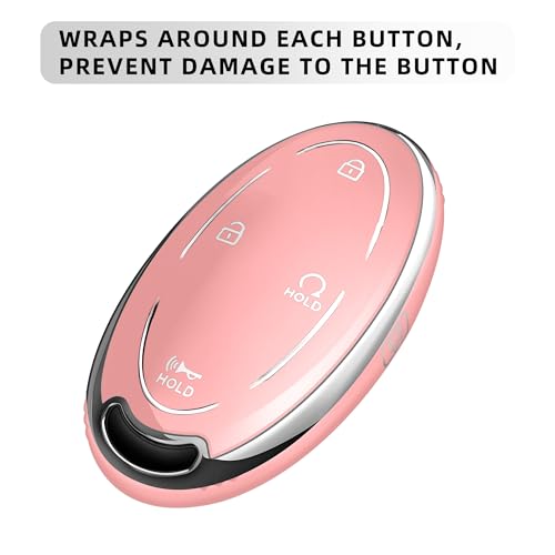 Coque de clé Hyundai finition premium JOYEAR avec porte-clés