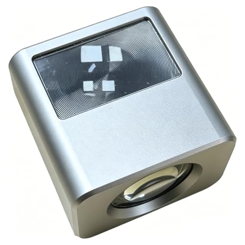 Visor óptico externo de 35 mm con diseño a nivel de cintura de metal en color silver