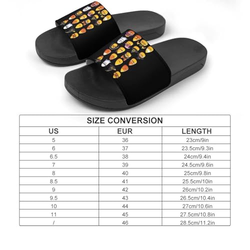 Funny Corn Halloween Costumes House Sandals Non-Slip Bathroom Slippers Beach Summer Shoes for Men Women2
