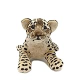 MIUMY Plush Animal Hugging Jaguar Toy Stuffed Little Leopard Gifts for Kids (Large, 23inch,Leopard)