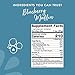 Boobie Bar Superfood Blueberry Muffin Lactation Bar for Breastfeeding Moms to Increase Milk Supply | #1 Selling Lactation Snack Bars | Vegan, Fenugreek-Free, Gluten-Free, Dairy-Free (6 Bars)