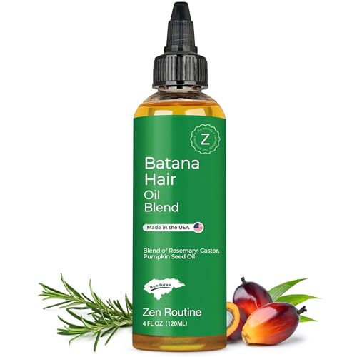 Raw Batana Oil for Hair Growth – 4 Oz (Pack of 1) | 100% Pure & Natural Botana Oil Treatment | Deep Conditioning for Hair Growth & Repair | Nourishing Shine & Moisture