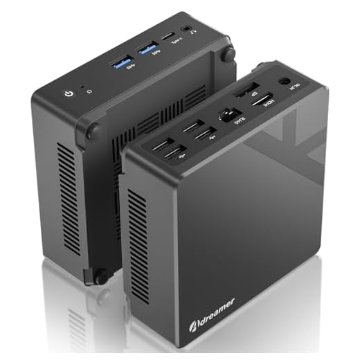ADREAMER Librabox10 Mini PC Windows 11, Intel N95 (hasta 3.4 GHz) Micro PC, 16 GB DDR5 RAM 256 GB M.2 SSD Mini computadora de escritorio, 4K Dual Display/USB/WiFi/BT/RJ45 Ethernet para el hogar